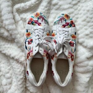 Johnny Was Floral Sneakers